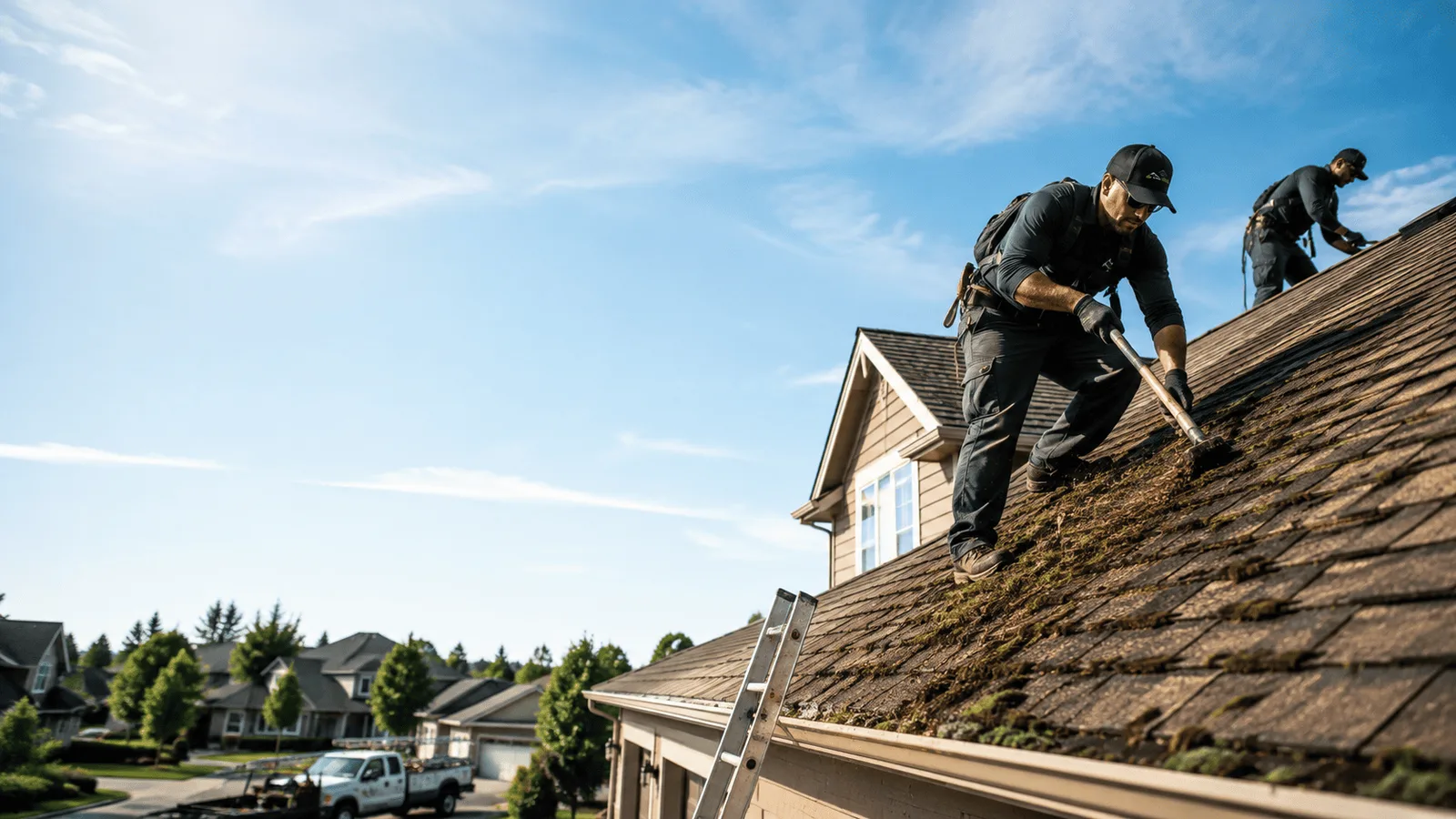 Roof Moss Removal in Kutztown, PA near me